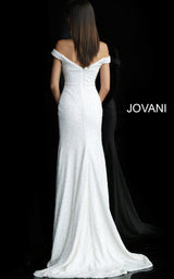 2 of 2 Jovani 61089 Off White