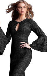 9 of 16 Jovani 61104 Black