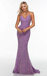 4 of 16 Alyce 61146 Unicorn Violet