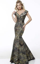 2 of 3 Jovani 61148BG Dress Print