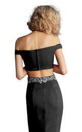 11 of 12 Jovani 61169 Black