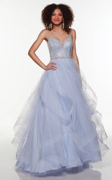 1 of 5 Alyce 61240 Dress Icelandic-Blue