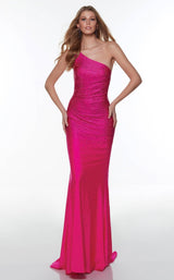 1 of 6 Alyce 61253 Dress Electric-Fuchsia