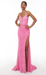 1 of 3 Alyce 61254 Dress Bubblegum