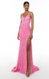 2 of 3 Alyce 61254 Dress Bubblegum