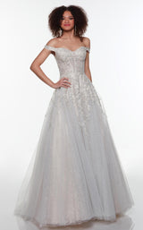 2 of 3 Alyce 61265 Dress Champagne