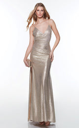 1 of 3 Alyce 61267 Dress Gold