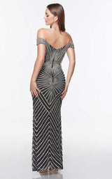 3 of 3 Alyce 61269 Dress Black-Silver