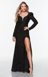 2 of 3 Alyce 61271 Dress Black