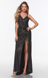 1 of 3 Alyce 61272 Dress Black
