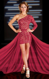 3 of 4 MNM Couture 0431 Red