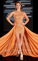 1 of 4 MNM Couture 0431 Orange