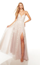 2 of 3 Alyce 61312 Diamond-White-Cashmere-Rose