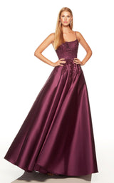 2 of 3 Alyce 61321 Black-Plum