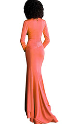 8 of 24 Jovani 61385 Coral