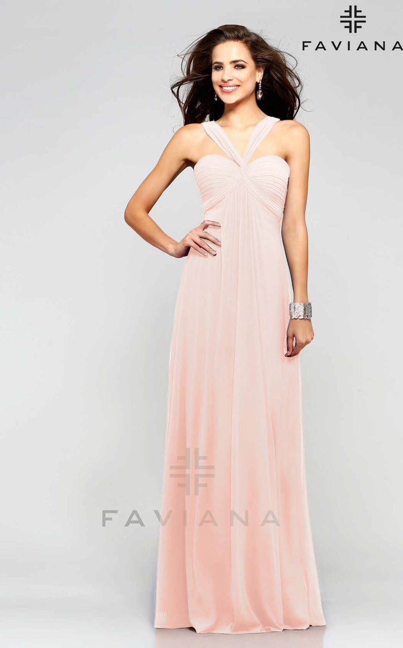 Faviana 7672 Soft Peach