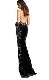 3 of 8 Jovani 61655 Black
