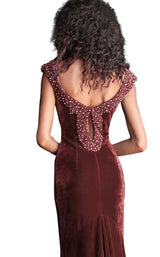 14 of 16 Jovani 61697 Burgundy