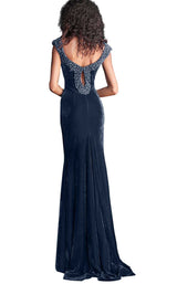 7 of 16 Jovani 61697 Navy