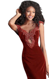 12 of 16 Jovani 61697 Red