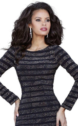 3 of 3 Jovani 61881 Black
