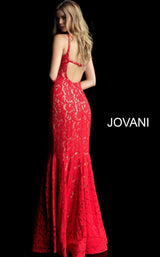 2 of 2 Jovani 62133 Red