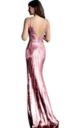 9 of 20 Jovani 62487 Rose Gold