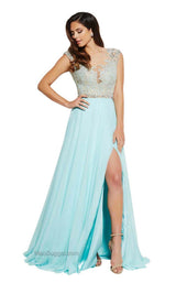 1 of 4 Mac Duggal 62503M Aqua