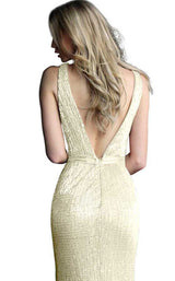 23 of 28 Jovani 62507 Champagne