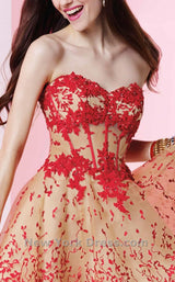 3 of 4 Alyce 4432 Red/Nude