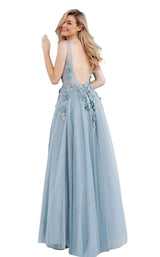 2 of 4 Jovani 62669 Teal