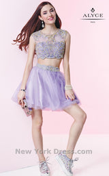 1 of 2 Alyce 4435 Red