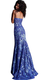 4 of 8 Jovani 62746 Royal