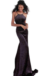 4 of 20 Jovani 62806 Black-Pink