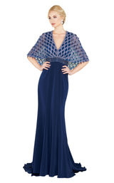 1 of 6 Mac Duggal 62925D Midnight Blue