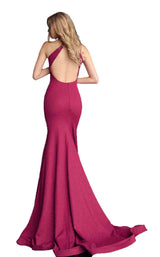 5 of 16 Jovani 62926 Burgundy