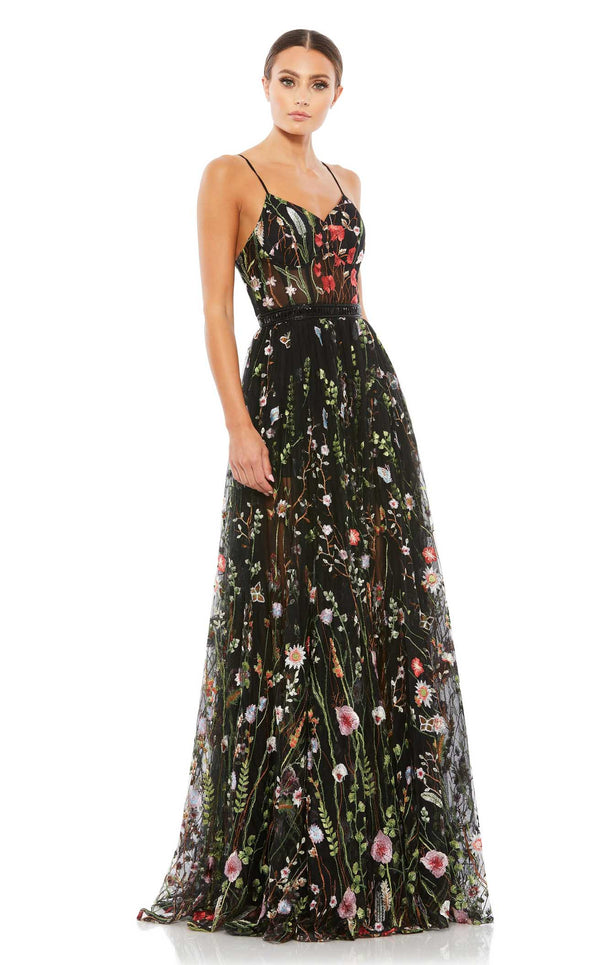 Mac Duggal 62989 Black-Multi