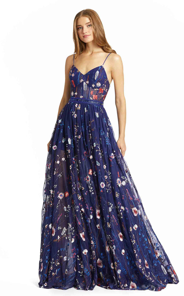 Mac Duggal 62989 Indigo