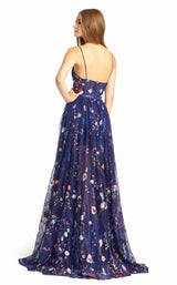 3 of 4 Mac Duggal 62989 Dress Indigo