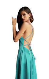 23 of 24 Jovani 63016 Teal