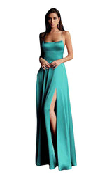 5 of 24 Jovani 63016 Teal