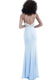 7 of 7 Jovani 63147 Light Blue