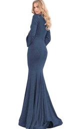 4 of 8 Jovani 63174 Navy