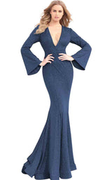 2 of 8 Jovani 63174 Navy