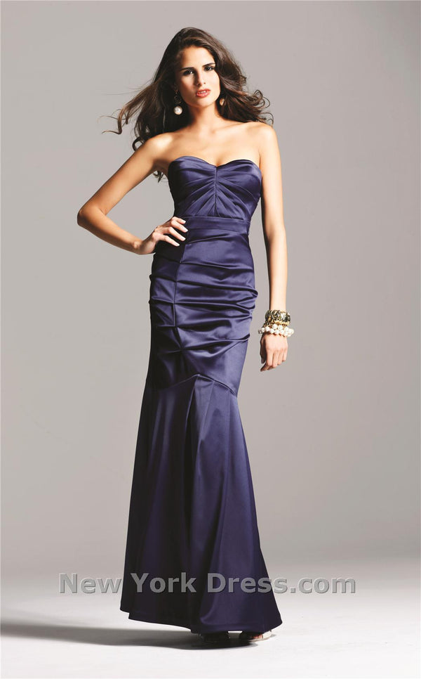 Faviana 6604 Navy Blue