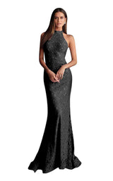 1 of 16 Jovani 63335 Black