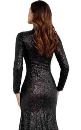 4 of 4 Jovani 63345 Black