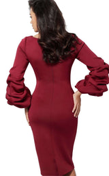 3 of 4 Jovani 63446 Wine