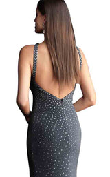 18 of 20 Jovani 63538 Charcoal