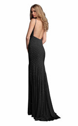 8 of 28 Jovani 63563 Black